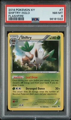 Pokemon PSA 8 2014 XY Shiftry Holo Flashfire Rare Christmas Gift? - Image 1 of 2