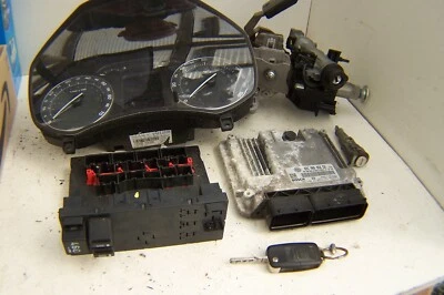 Skoda Octavia 1.6 petrol engine ecu kit 03C906056EB  (2004-2008) - Image 1 of 4
