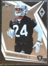 2019 JOHNATHAN ABRAM PANINI PHOENIX ROOKIE CARD!