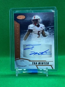 2020 Sage Aspire Rookie Autograph #ASP-48 Tra Minter Bronze - Picture 1 of 1
