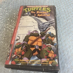 Teenage Mutant Ninja Turtles The Shredder Is Splintered- VHS - Cleaned & Tested - Picture 1 of 6