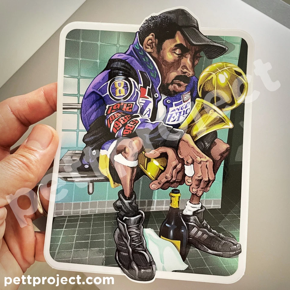 Trophy Die Cut Vinyl Large Sticker Decal - Image 1 of 1