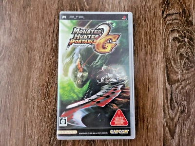 Monster Hunter Portable 2nd G (Sony PSP, 2008) from Japan - Image 1 of 3