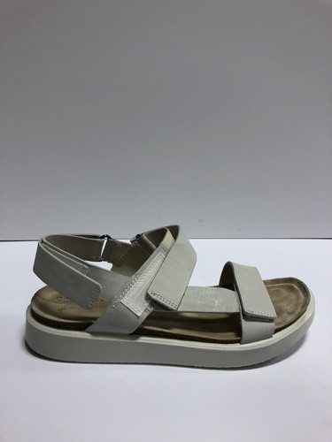 ECCO sandalo donna con cinturino in sughero bianco taglia US10 10 5 M EU41