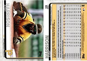 2019 Topps Baseball Card 339 JOSH HARRISON PITTSBURGH PIRATES