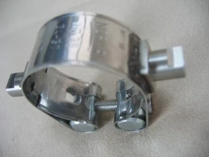 PTP Made to Order 34-37mm Clamp-On Unterrohr Schalthebel Adapter Edelstahl - Bild 1 von 1