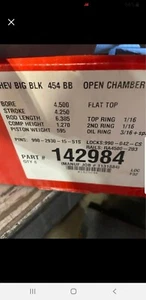 JE SRP Pistons Chevy Big Block BBC - Picture 1 of 4
