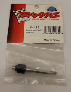 Traxxas Top Drive Gear 12 Tooth Slipper Shaft Top Shaft Nitro Rustler 4193 - Picture 1 of 1