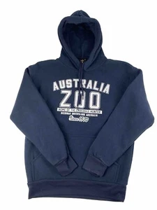 Australia Zoo ‘Home Of The Crocodile Hunter ‘ Blue Unisex Hoodie Size S - Picture 1 of 10