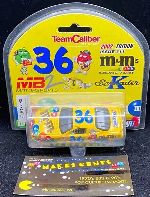 2002 M&M’S Grand Prix Team Caliber 1/64 Ken Schrader Die Cast #36 - Brand New - Image 1 of 2