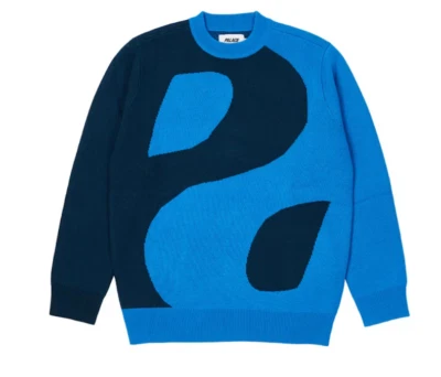 Palace Yin Yang Knit - Large - Blue Tonal - SS22 - Изображение 1 из 2