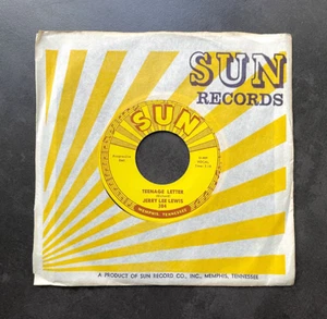 7" Jerry Lee Lewis - Teenage Letter - US SUN 384 - Imagen 1 de 1