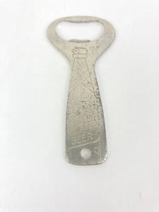 Vintage MILLER HIGH LIFE BIER Flaschenöffner alt RAR geätzt Dose VAUGHAN Chicago - Bild 1 von 2