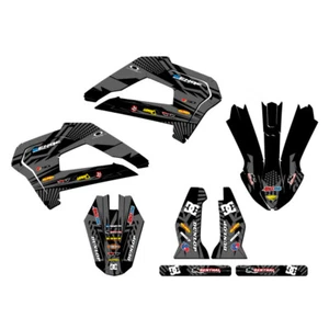 21-22 SRX CX 50 MAYHEM Black Senge Graphics Kit Compatible with Cobra - Picture 1 of 10