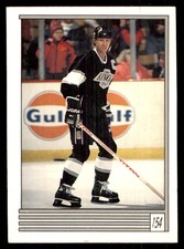 1989-90 O-Pee-Chee Stickers Wayne Gretzky Los Angeles Kings #154