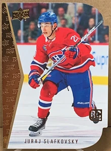 Juraj Slafkovsky 2022-23 UD Series 2 #RDT-14 1994-95 Rookie Tribute Die Cut - Picture 1 of 2