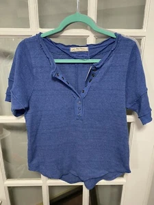 free people sweater henley xl - Picture 1 of 2