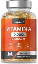 Vitamin A Capsules 10,000iu | 365 Count