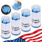4Boxes(400Pcs) Dental Disposable Micro Brushes Applicators Brush Bendable Tools