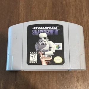 Nintendo 64 ~ Star Wars Shadows Of The Empire ~ Authentic N64 Cart Tested - Picture 1 of 3