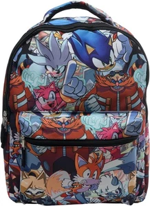Sonic The Hedgehog Backpack: Engaging School Bag with Sonic Characters for Ki... - Picture 1 of 6