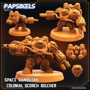 SPACE RAMBUTAN COLONIAL SCORCH BELCHER - Imagen 1 de 1