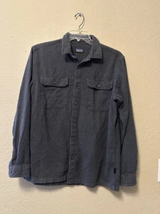 Patagonia Fjord Flannel Shirt Mens L Midweight 100% Organic Cotton Outdoor Gorp - Picture 1 of 8