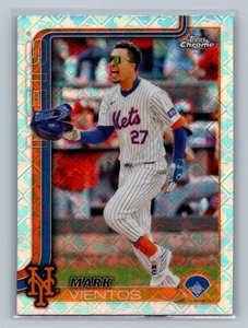 2025 Topps Chrome Logofractor Edition #129 Mark Vientos - Foto 1 di 2