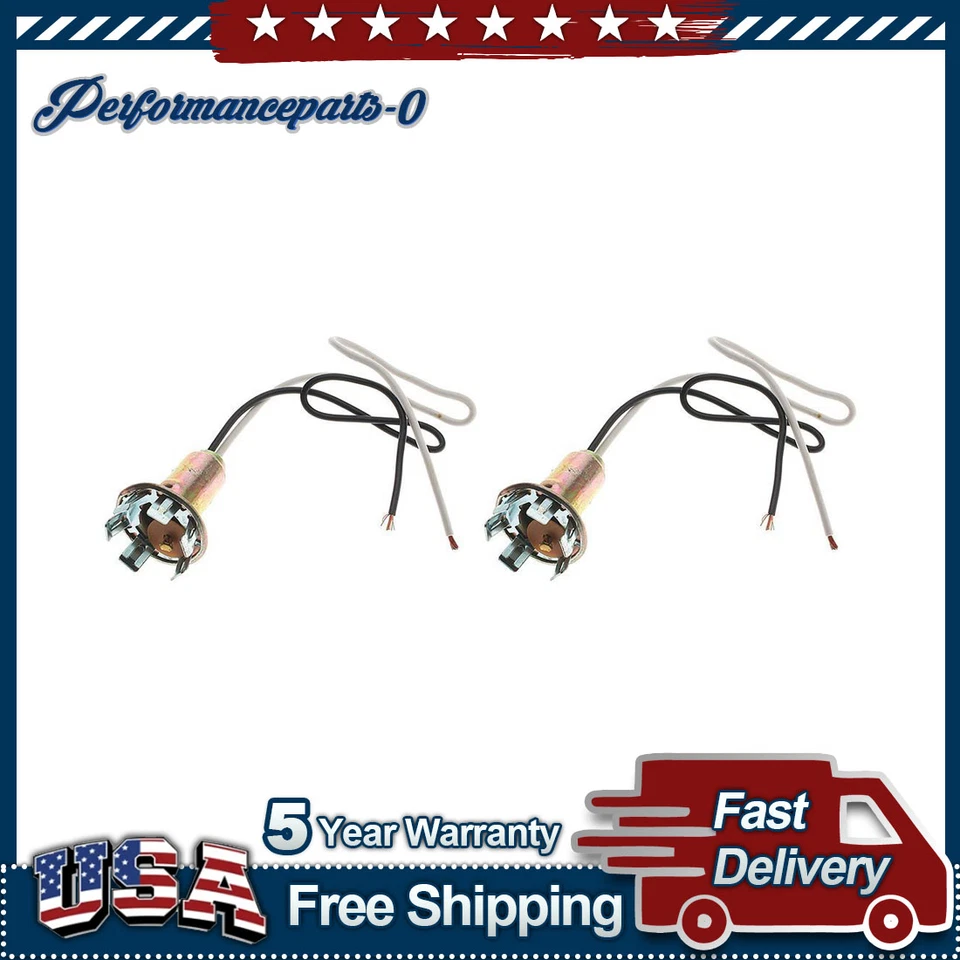 Paquete práctico de 2 enchufes de luz de respaldo para Chevrolet Bel Air 1964-1966 1967 1968 Foto 1 de 3