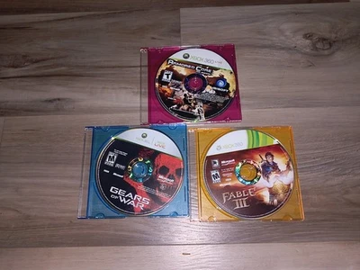 Lote De 3 Juegos Xbox 360 (Fable, GoW, Armored Core) Foto 1 de 2