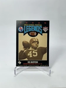 Gil Bartosh Granger 1991 Pepsi Texas High School Football Legends Oddball - Picture 1 of 2