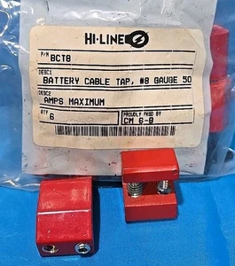 6  BRAND NEW HEAVY-DUTY QUICK BATTERY TAP A1001 #8 GAUGE 50 AMPS MAX. - Bild 1 von 12