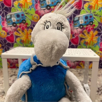 Kohl's Cares Dr Seuss yertle the turtle 13" plush Toy Blue and White Accents - image 1 of 4