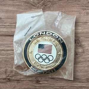 2012 London U.S. Olympic Sixth Ring MMXII Sealed Lapel Pin Amico - Picture 1 of 2