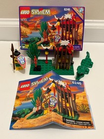 LEGO Pirates: 6246 Crocodile Cage 100% complete with Instructions & Box