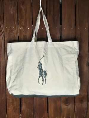 Polo Ralph Lauren Recycled Canvas Tote Bag - Image 1 of 4