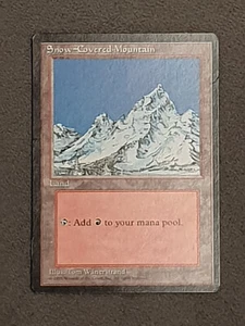 Snow-Covered Mountain, Ice Age, MTG, LP - Picture 1 of 2