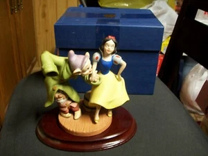 Disney Arribas Brothers Snow White Figurine Dopey Ltd Ed 2218/15000 in box - Picture 1 of 4