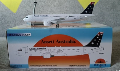 1/200 ANSETT AIRBUS 320 FLAG TAIL - Image 1 of 4