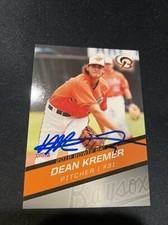 Dean Kremer Auto Orioles Signed Card 2018 Bowie Baltimore