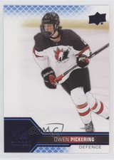 2022 Upper Deck Team Canada Juniors Men's U-18 Blue Owen Pickering #37