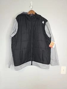 Reebok Kapuzenjacke Herren Large Arc Training Fitnessausrüstung - Bild 1 von 8