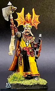 Painted Sir Cecil Gastonne the Wyrm Slayer Kingdom of Bretonnia Old World WFB - Picture 1 of 6