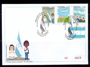 Honduras. National flag First Day Cover FDC. Only 200 made. Issued SEP/01/2023 - Picture 1 of 1