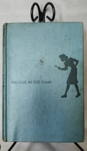 Nancy Drew Mysteries: #7 The Clue in the Diary - 1950's Hardcover Edition - Foto 1 di 8