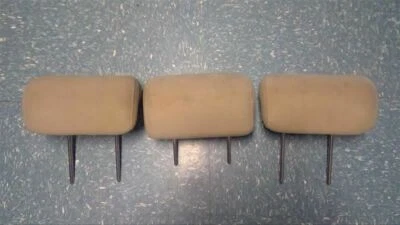 2009 09 Hyundai Santa Fee Limited Set of 3 Rear Headrests Tan Cloth 49994 - Image 1 of 4
