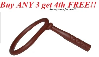 ☀️NUEVO Lego Vaquero Vaquera Marrón Rojizo Lazo Cuerda Rodeo Caballo Jinete  Foto 1 de 3