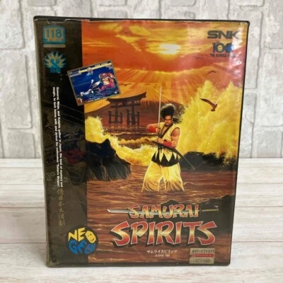 SAMURAI SHODOWN Neo Geo NEOGEO SAMURAI SPIRITSU AES SNK Japan Spiel getestet - Bild 1 von 4