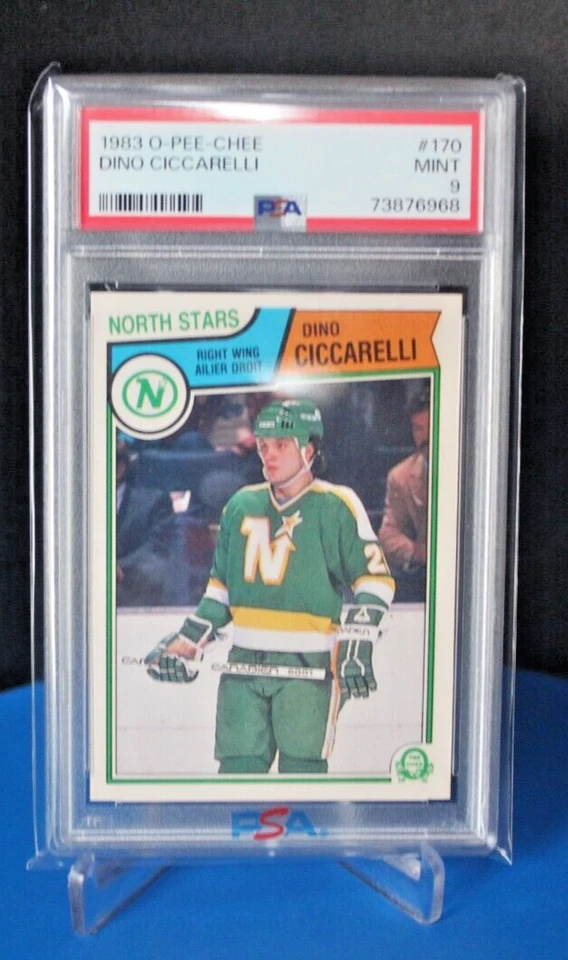 1983 O PEE CHEE DINO CICCARELLI CARD #170 PSA 9 MINT SUPER NICE CARD - Image 1 of 1