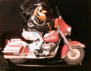 Figurine Joe Bar Team Mimile Wokee Bike Harley Davidson 1/18 Moto Resine - Picture 1 of 1